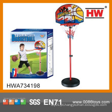 Crianças esporte set plástico stand de basquete portátil